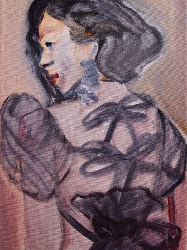 The princess, 40 x 60 cm, acrylic on canvas, 2021